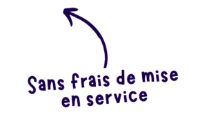 sans frais de mise en service